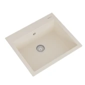 RealStone K002 Didyma 60 Tezgah Üstü Granit Eviye Krem thumbnail 2