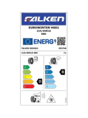 FALKEN 215/65R16 98H EUROWINTER HS02 2025 Üretim Kış Lastiği thumbnail 2