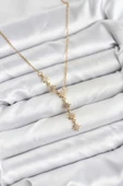 Zincir Gold Renk Kutup Yıldızı Model Kadın Kolye - EBJ251115W38399 thumbnail 1