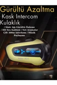N3x Rgb Işıklı Intercom 3 Kişi Bağlantılı 1000mah Motosiklet Bluetooth Kulaklık Seti thumbnail 4