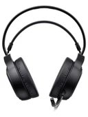 Havit Gamenote H2040D Siyah RGB USB Kablolu Kulak Üstü Oyuncu Kulaklığı thumbnail 2