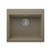 RealStone K002 Didyma 60 Tezgah Üstü Granit Eviye Kapuçino thumbnail 1