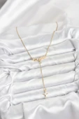 Zincir Gold Renk Yıldız Model Y Kadın Kolye - EBJ251115W38401 thumbnail 2