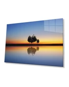 Doğa Manzara Cam Tablo 4mm Dayanıklı Temperli Cam thumbnail 1