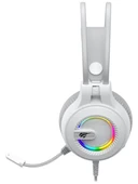 Havit Gamenote H2040D Beyaz RGB USB Kablolu Kulak Üstü Oyuncu Kulaklığı thumbnail 2