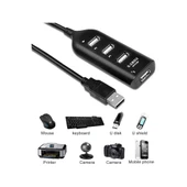 4 Port Usb Çoğaltıcı Çoklayıcı Hub Usb 2.0 Çoklama Pc Laptop thumbnail 3