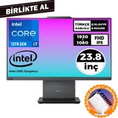 Lenovo ThinkCentre Neo 50a i7-13620H 32GB 512GB SSD 23.8" Fdos AIO+Projeksiyon 12SC000KTR 051 thumbnail 1
