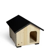 Doggi̇e Rufu Model Ahşap Köpek Kulübesi̇ L thumbnail 1