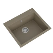 RealStone K002 Didyma 60 Tezgah Üstü Granit Eviye Kapuçino thumbnail 2