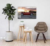 Kırmızı Araba Cam Tablo 4mm Dayanıklı Temperli Cam thumbnail 5