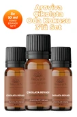 Çikolata Rüyası Oda Kokusu 3'Lü Set- Doğal Esansiyel Uçucu Yağ, Difüzör Esansı, Buhurdanlık Yağı thumbnail 1