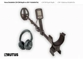Rutus Versa Dedektör (SR-1 Kablosuz Kulaklık ve 24CM DD Başlık İle) thumbnail 1