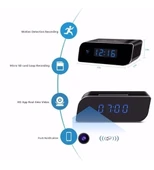 4k Wifi Gizli Kamera Bebek Bakıcı Kamera 1080p Masa Üstü Sesli Kayıt thumbnail 3