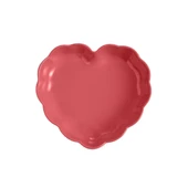 Emile Henry Madeleine Fırın Kabı Kalp 6,5 x 24,5 x26,5 cm Pembe thumbnail 2