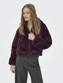 Only Jdy Yola Faux Fur Hood Kadın Ceket 15359329 thumbnail 2