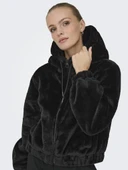 Only Jdy Yola Faux Fur Hood Kadın Ceket 15359329 thumbnail 3
