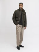 Jack Jones Blabradfort Relax Fit Polo Yaka Erkek Kazak 12285374 thumbnail 4