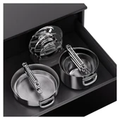 Joseph Joseph Space 3 Ply Paslanmaz Çelik 12 Parça Tencere Tava Seti thumbnail 4