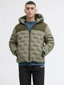 Jack Jones Poınt Heat Quılted Puffer Erkek Ceket 12285932 thumbnail 2