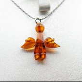 Kehribar Melek Kolye sk000150 thumbnail 2