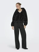 Only Jdy Yola Faux Fur Hood Kadın Ceket 15359329 thumbnail 7