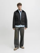 Jack Jones Bedford Waxed Erkek Ceket 12287647 thumbnail 3