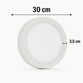 K2 LED Systems KDL 423 24W Yuvarlak LED Panel thumbnail 2