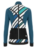 Santini Coral Raggio Polar Kadın Rüzgarlık Ceket 1W51775CORALRAGG thumbnail 6