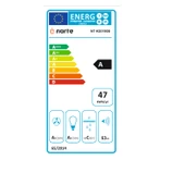 NARTE-H20190B 90CM SİYAH CAM EĞİMLİ DAVLUMBAZ - 6 YIL GARANTİLİ thumbnail 4