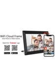 Dijital Fotoğraf Çerçevesi WiFi 10.1 inç 32GB Dokunmatik Ekran, Uygulama Üzerinden Fotoğraf/Video Paylaşımı thumbnail 8