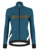 Santini Coral Raggio Polar Kadın Rüzgarlık Ceket 1W51775CORALRAGG thumbnail 4