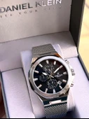 Daniel Klein Erkek Kol Saati 30 Metre Suya Dayanıklı Çelik Kordon + Bileklik Hediyeli  VS.BLKT.0684 thumbnail 5