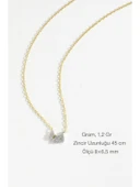 Loyal Puppy Minik Pati Kadın Gümüş Kolye thumbnail 2