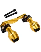 Motosiklet Universal Çiftli Egzoz Koruma Takozu thumbnail 1