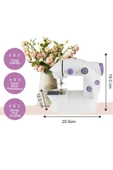 Dikiş Makinesi Sew Whiz Elektrikli Veya Pille Çalışabilen Çift Kademeli Işıklı Mini thumbnail 5
