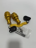 Motosiklet Universal Çiftli Egzoz Koruma Takozu thumbnail 4