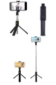 Vos Versa Q07 Bluetooth Kumandalı Selfie Çubuğu Tripod VVE1106 thumbnail 2