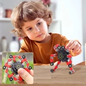 Robota Dönüşen Kırmızı Stres Çarkı thumbnail 3