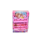 K899-17  2 Katlı Kutulu Ranzalı Bebek  Seti-1 adet stokta olan gönderilir thumbnail 4