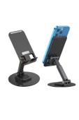 Vos Versa Metal 360° Dönebilen Katlanır Telefon Ve Tablet Standı VVE1039 thumbnail 1