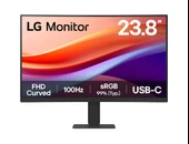 23.8 LG 24U421A-B FHD 5MS 100HZ HDMI USB-C CURVED thumbnail 1