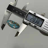 Doğal İran Nişabur Firuze (Turkuaz) Taşı 23,4 Karat - 4,65 Gram thumbnail 3