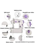 Mini Ev Dikiş Makinesi Pedallı Sewıng Machine thumbnail 4