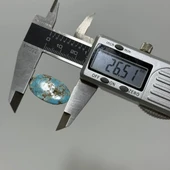 Doğal İran Nişabur Firuze (Turkuaz) Taşı 17,7 Karat - 3,52 Gram thumbnail 3