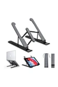 Vos Versa Katlanabilir  Kademe Ayarlı Kaymaz  Taban Laptop  Notebook Standı VK1012 thumbnail 2