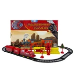UJ Toys 26 Parçalı İstasyonlu Pilli Tren Seti UJ6105 thumbnail 1