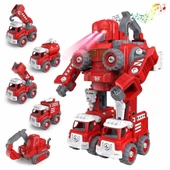 5in1 Zapp Toys Sesli ve Işıklı Sök Tak Robot thumbnail 3
