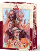 Art Puzzle Moğollar 1000 Parça Puzzle - 4585 thumbnail 1