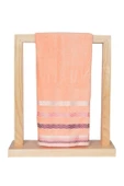 Vos Versa Bursa Varak Serisi 50x90cm %100 Pamuk Yüz Havlusu Somon VVHM0019 thumbnail 1