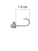 JUNGLEGYM J312 JH TG JIG HEAD NO:12 3 ADET – 1.3cm Uzunluk thumbnail 2